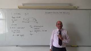 Induction Motors X Example on induction motor efficiency 6 5 2014 YouTube [upl. by Shewmaker245]