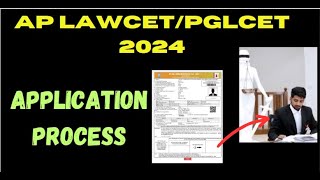 AP LAWCETPGLCET2024 Online Application processNotificationEligibilityApply now Explained [upl. by Imotas632]