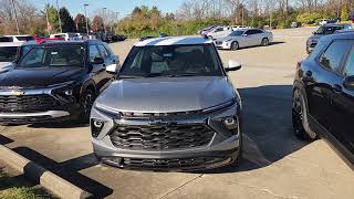 2024 Chevy Trailblazer Activ AWD Walk Around Sterling Gray [upl. by Tioneb]