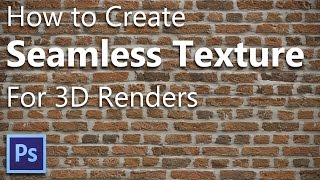 How to Create Seamless Texture In Photoshop  tricks for 3d renderings [upl. by Bough]