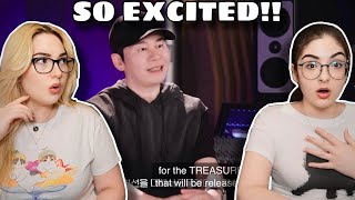 BABYMONSTER  TREASURE  YG ANNOUNCEMENT 2024 Release Plan REACTION  Lex and Kris [upl. by Ainoyek]