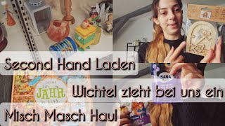 Vlog  Second Hand laden  Lidl Tedi Haul  Wichtel zieht ein [upl. by Maddox]