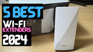 Best WIFI Extender of 2024  The 5 Best WiFi Extenders Review [upl. by Ysirhc]