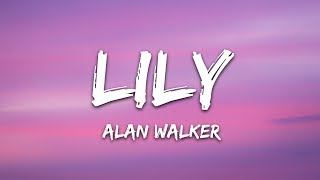 Alan Walker K391 amp Emelie Hollow  Lily Lyrics [upl. by Anahsahs]