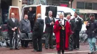 The Town Cryer The Lord Mayor and Pete Price  Liverpool Lord Mayors Pageant 2009 [upl. by Harcourt]