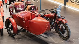 Mountain Motorcycle Museum Bike des Monats November Indian Chief 1931 mit Beiwagen [upl. by Alliuqa]