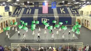 Columbia City Winterguard IHSCGA State Finals [upl. by Nortad]