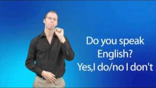 Do you speak english yes I dono i dont  Asl [upl. by Durer186]