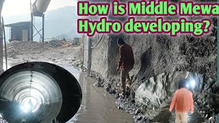 How is the construction of Mewa hydropower project going on [upl. by Mokas]