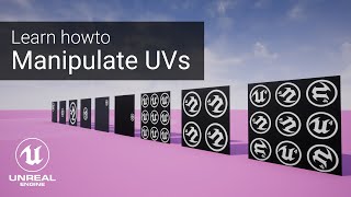 Manipulating Unreal Engine UVs Rotate Scale Translate Tile amp Mix All These [upl. by Florin]