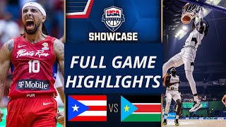 Puerto Rico vs South Sudan Full Game  Pre Mens Basketball Tournament [upl. by Deryl102]