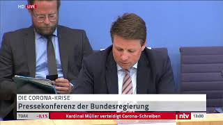 Corona LIVE Pressekonferenz der Bundesregierung [upl. by Galen]