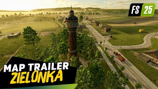 Farming Simulator 25  Zielonka Map Trailer [upl. by Ybbor]