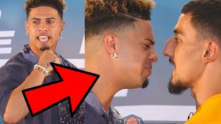 Austin McBroom VS AnEsonGib Press Conference amp FACE OFF HIGHLIGHTS [upl. by Eikcim]