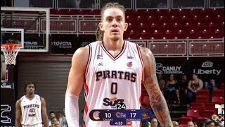 Isaiah Piñeiro  17 PTS 3 REB 4 AST 814 FG vs Criollos 18524 Full Highlights Season Debut [upl. by Anaya]