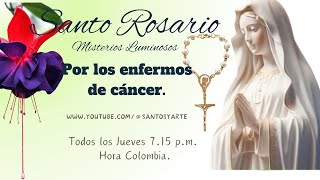 🧬 Santo Rosario por LOS ENFERMOS DE CANCER 🧬 santorosario tenfe cristovive [upl. by Ashia]