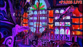 🇫🇷PARIS Galeries Lafayette 🎄Christmas Window Openning🎄Live Streaming 15November2023 [upl. by Shreeves]