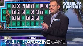 Roberts Amazing Game  Wheel of Fortune [upl. by Aniela]