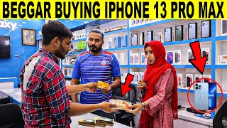 Beggar Buying IPHONE 13 Pro Max With ATM Card Prank  Rich Beggar SmartiesPrankTV [upl. by Emlynn]