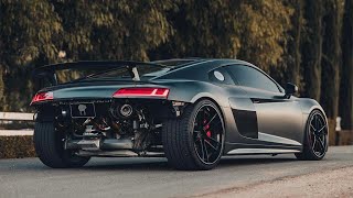 Whistlin Diesels 1400HP Twin Turbo Audi R8  sheepeyrace vlog [upl. by Ciccia]