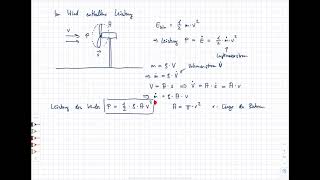 Energietechnik 10 Windenergie 103 Windleistung [upl. by Weir]