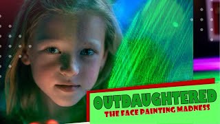 OutDaughtered  THE BUSBY QUINTS AND THE FACE PAINTING MADNESS  THROWBACK UPDATES 2024 [upl. by Dunkin]