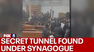 Secret tunnel found at Chabad Lubavitch headquarters in Brooklyn [upl. by Harbert]