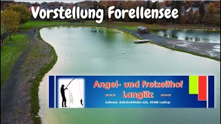 Vorstellung Forellensee Angeln am Forellensee Ultralight Angeln Forellenangeln Angelhof Langlitz [upl. by Garth]