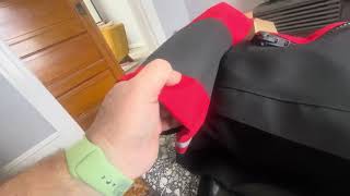 Seaskin nova drysuit Unboxing inspection and put on Kubi ring system Loaded [upl. by Sllew]