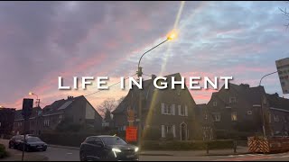 UGENT VLOG Romantic Winter at Ugent Semester [upl. by Stafani]