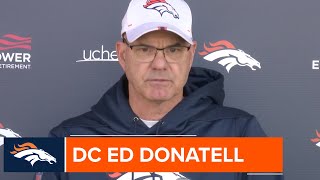 Donatell on facing Chiefs QB Patrick Mahomes We know itll take a great performance [upl. by Brand]