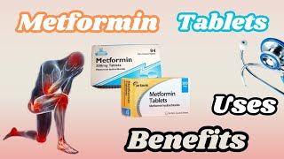 Metformin Hydrochloride 500 mg  Metformin tablet 500 mg  Metformin tablet benefits amp Side effects [upl. by Kella]