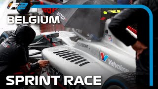 F2 Sprint Race Highlights  2024 Belgian Grand Prix [upl. by Nosliw]