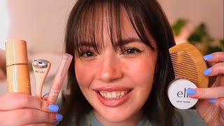 ASMR Giving You a quotClean Girlquot Glassy Skin Makeover 🫧 ✨skincare haircare makeup layered sounds [upl. by Artened]