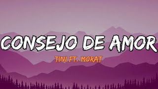 TINI  Consejo de Amor ft Morat Lyrics Letra [upl. by Sprung367]