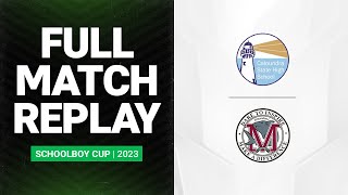 Schoolboy Cup 2023  Caloundra SHS v Marsden SHS  Full Match Replay  Round 3 [upl. by Adhamh]