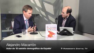 Entrevista a Alejandro Macarrón autor de El suicidio demográfico de España 1 dic 2011 [upl. by Enivid]