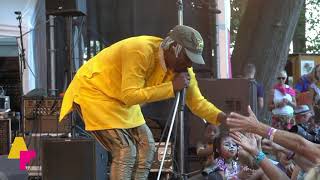 Alpha Blondy amp The Solar System  Politiki  LIVE at Afrikafestival Hertme 2018 [upl. by Drucie]