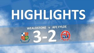 Wealdstone v AFC Fylde  HIGHLIGHTS  19th August 2023 [upl. by Initsed]