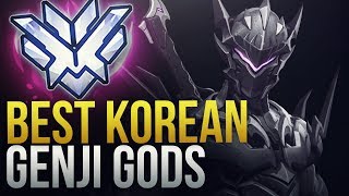 KOREAN GENJI GODS  Overwatch Montage [upl. by Katee654]