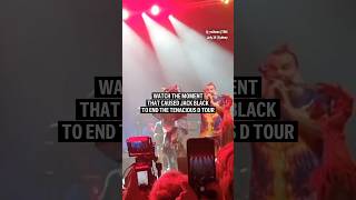 Watch the moment that caused Jack Black to end the Tenacious D tour [upl. by Eramal]