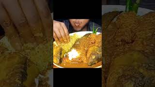 Spicy Big Fish Tall Curry Eating Mukbang EatingShow BigBites shortsfeed fish [upl. by Bordy]