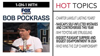 Foxs Bob Pockrass Talks Charter Lawsuit Lasting Years NASCARs 2024 Controversies amp More [upl. by Sello]