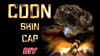 FUR HAT  COON SKIN CAP TUTORIAL VIDEO [upl. by Gareri]