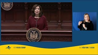 Gov Hochul delivers 2024 State of the State address [upl. by Einwahs]