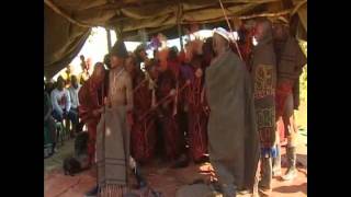 Exhibition of Bastho culture by Basotho men [upl. by Akema252]