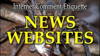 Internet Comment Etiquette quotNews Websitesquot [upl. by Marra]