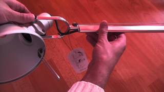 Artemide Tolomeo Lettura floor lamp  unboxing [upl. by Pitarys962]