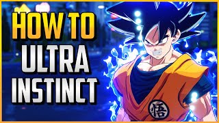 DBSZ ▰ How To Play Ultra Instinct Goku【Dragon Ball Sparking Zero】 [upl. by Adnahsal91]