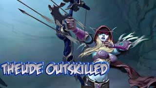 Theude Outskilled Sylvanas [upl. by Annol]